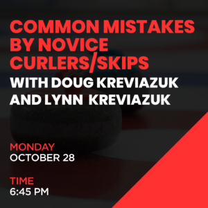 Most common mistakes by novice curlers/skips