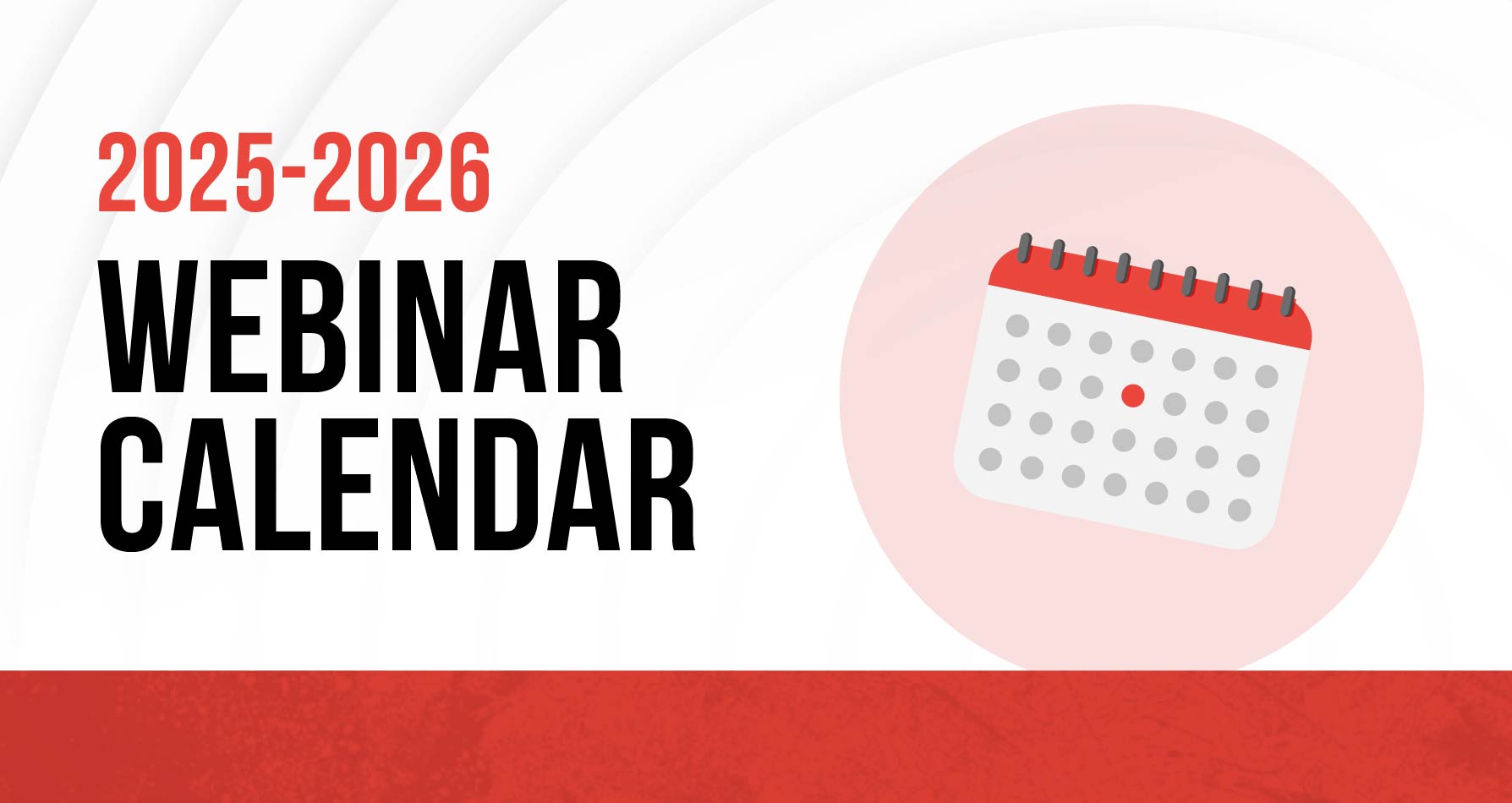 2025-2026 Webinar Calendar Graphic