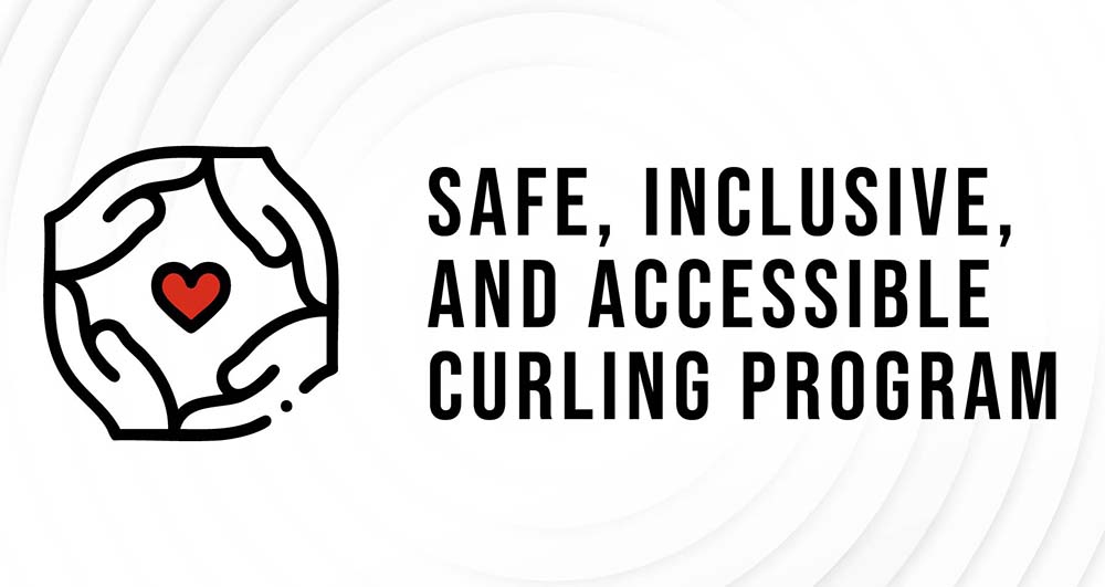 Safe Inclusive and Accessible Curling Program Logo