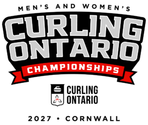 2027 Curling Ontario Championships - Cornwall curling ontario championships logo for 2027 in cornwall