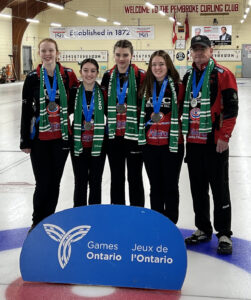 Academy Team posing with medals at Ontario Games