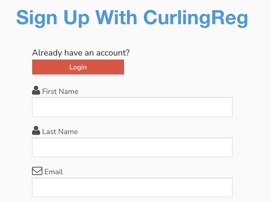 sign up with curlingreg