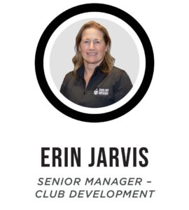 Erin Jarvis, Senior Manager, Club Development